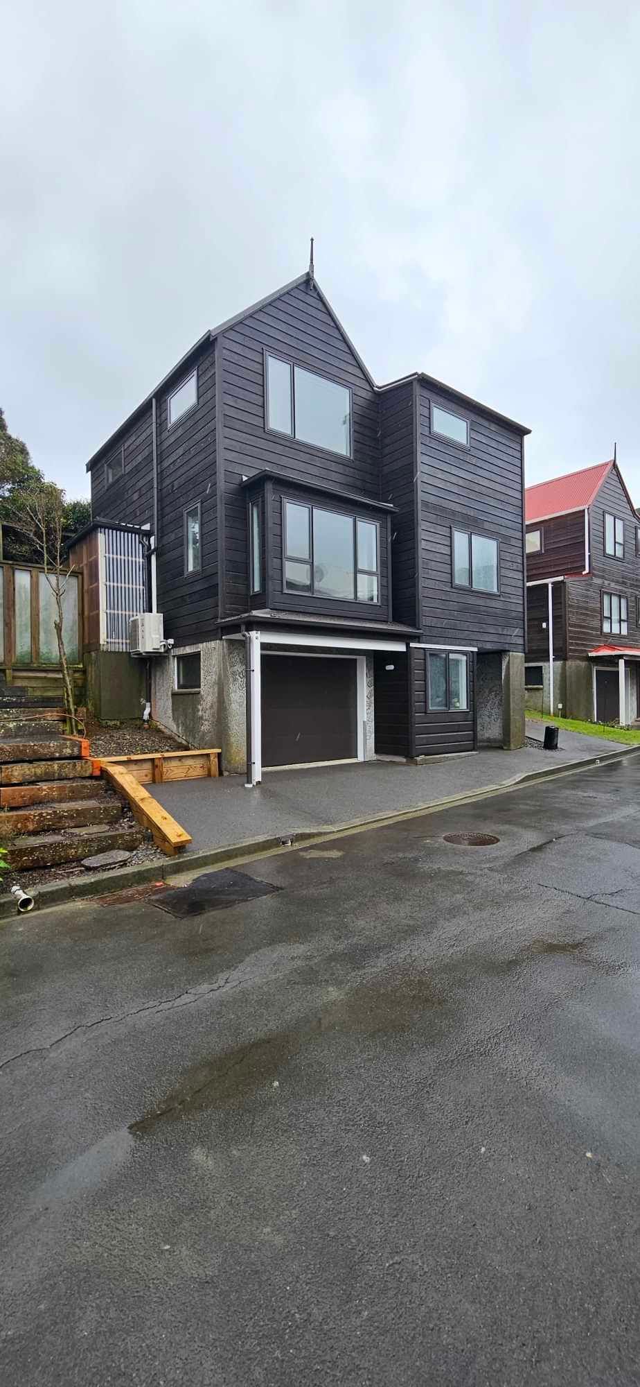 home transformation with exterior recladding