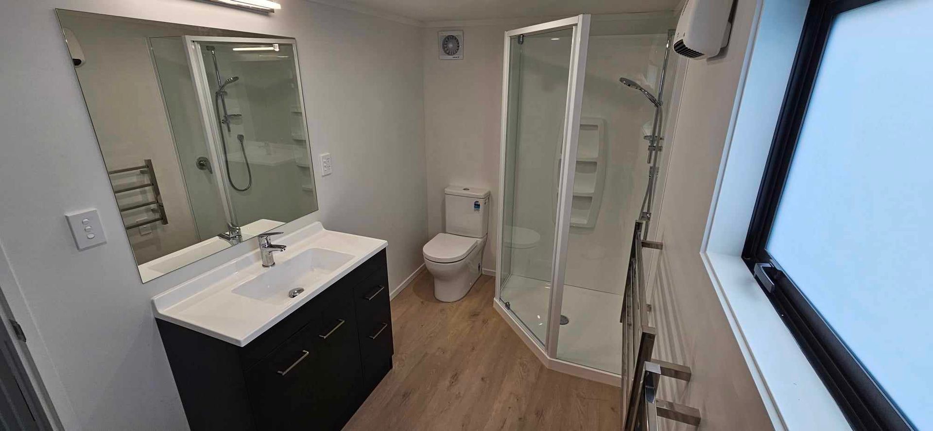 transformed bathroom