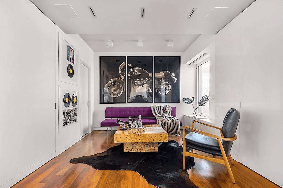 Keith Richards' New York apartment in Greenwich