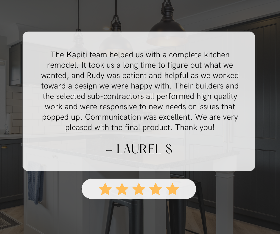 A review of a kitchen remodel from laurel s