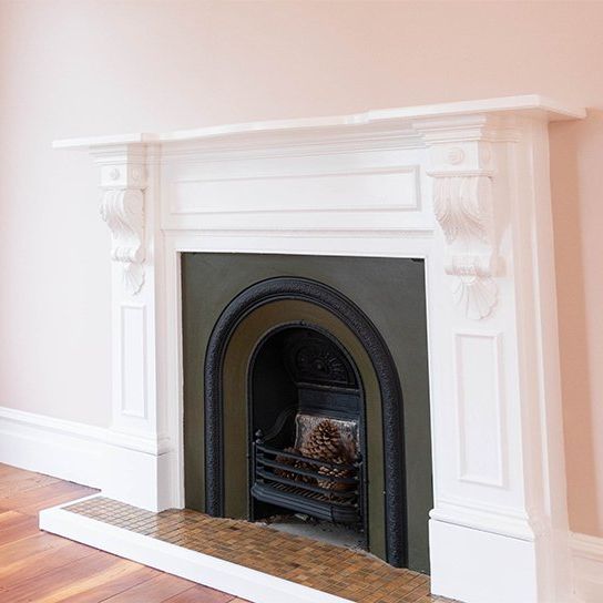 Restored Fireplace in Nelson Home