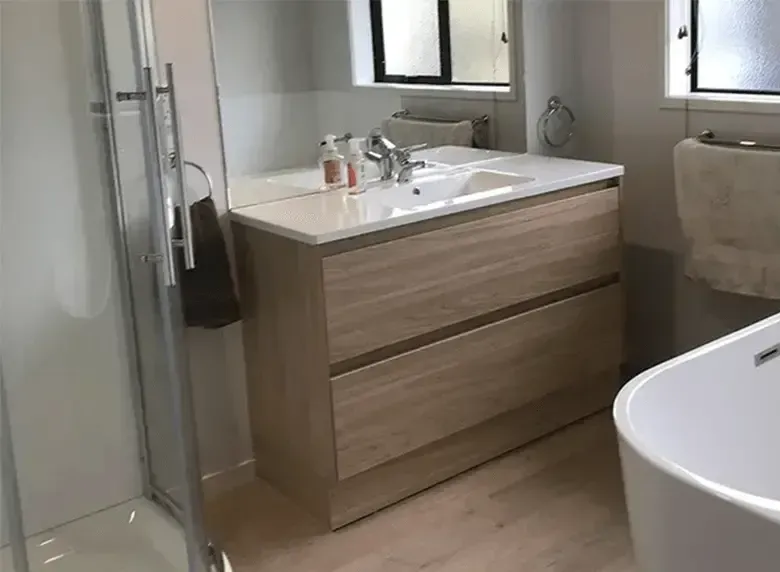 Renovated Bathroom Sink