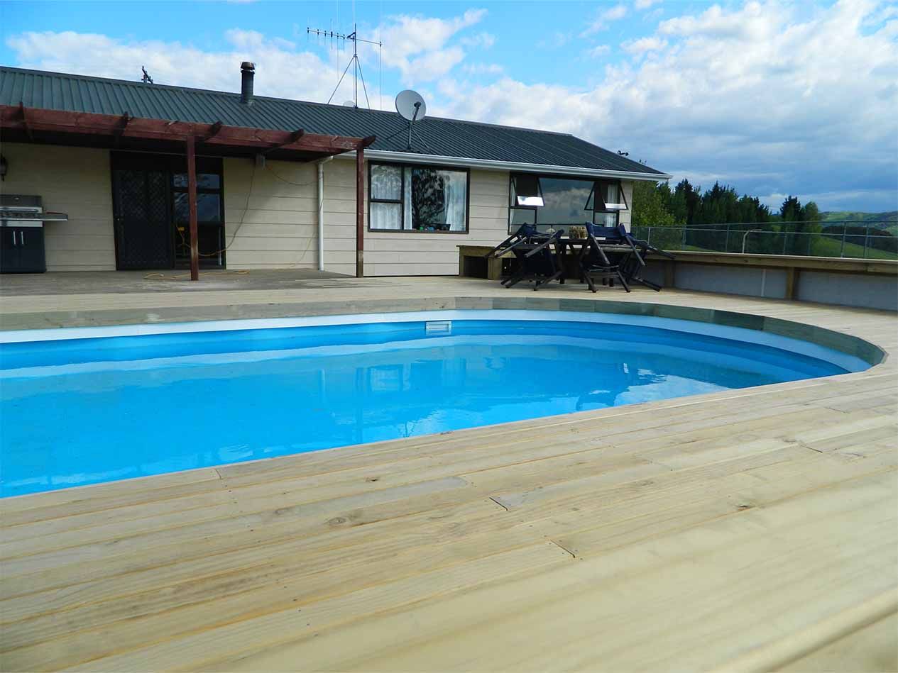 pool decking
