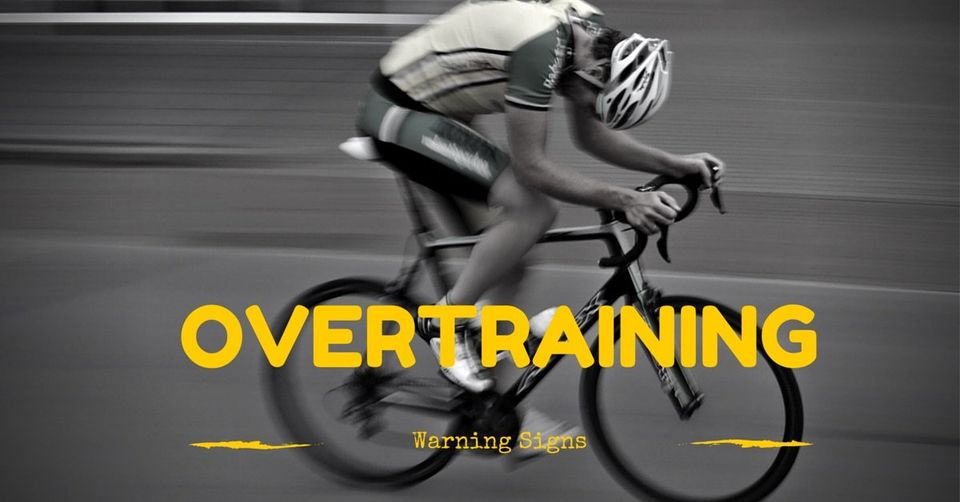 Overtrained cyclist
