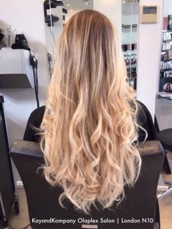 very long hair blonde balayage olaplex hairstyles haircolour kayandkompany hair colour specialists london n10 muswellhill best salons