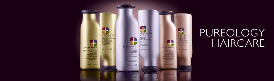 Pureology hair shampoos, hair conditioners, hair treatments, sulphate free and 100% Vegan, kayandkompany salon, london n10, muswellhill, northlondon