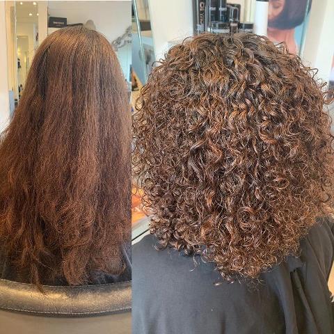 spiral perm, long hair perms, kayandkompany london perm salons, northlondon perm hair, curly hair hairdressers, long hair perms london, perm hair muswell hill n10, hair perm salons, curly hair, perm hair spiral, long curly hair, curly perm hair, hair perm london, perm curly hair salons