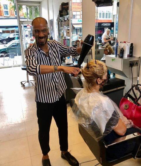 best London hair stylists in Muswell Hill Antonio at KayandKompany hair salons