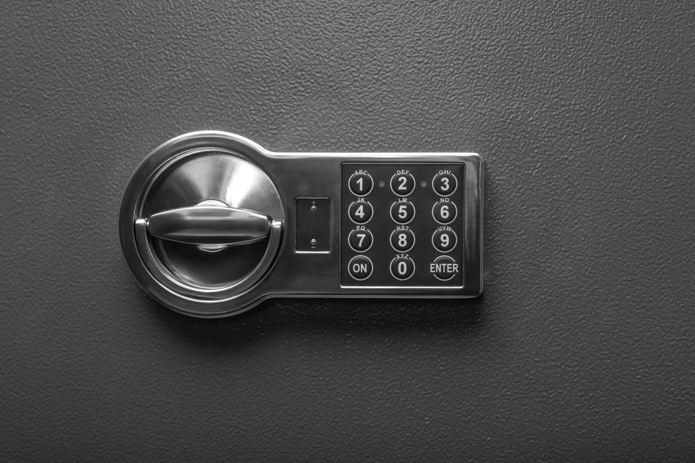 Code Lock On The Safe Door — New Lock & Safe Services in Hamilton, VIC