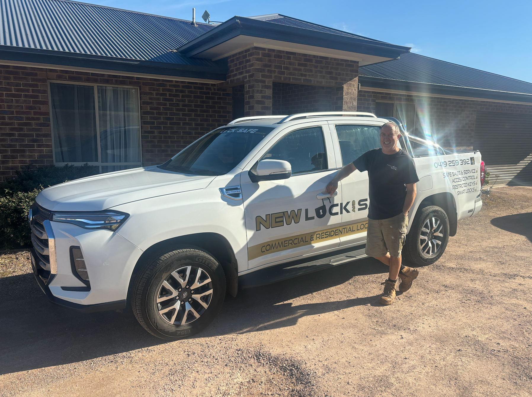 Parts Of Door Lock For Installation — New Lock & Safe Services in Terang, VIC