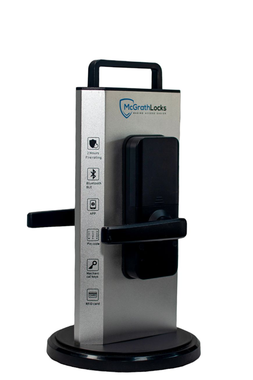 Man Repairing The Door Knob — New Lock & Safe Services in Terang, VIC