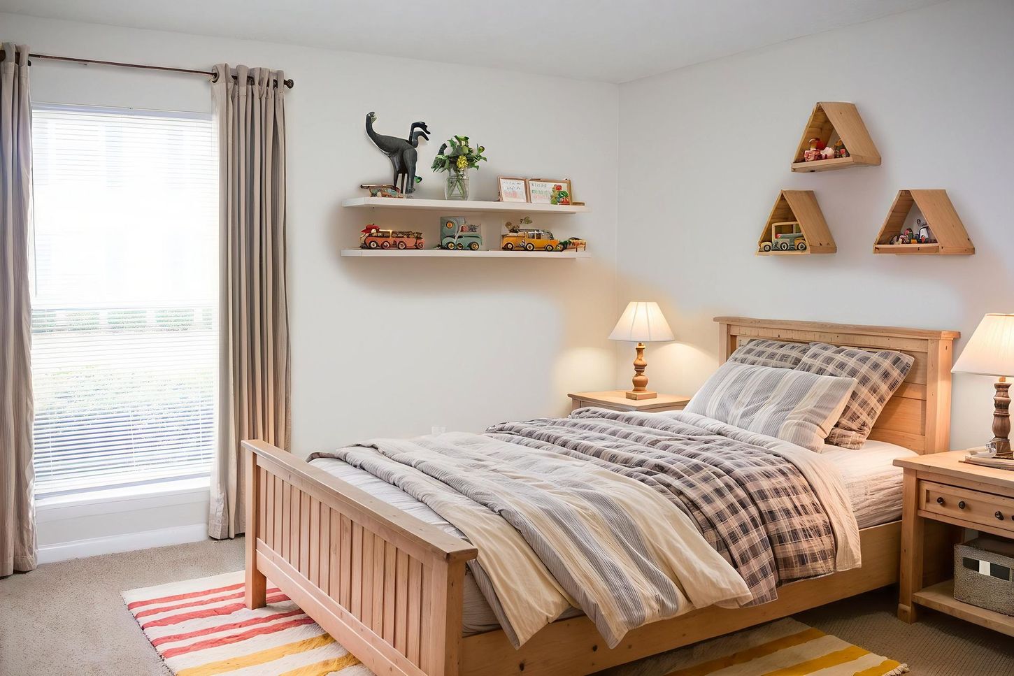 Spacious bedroom 
