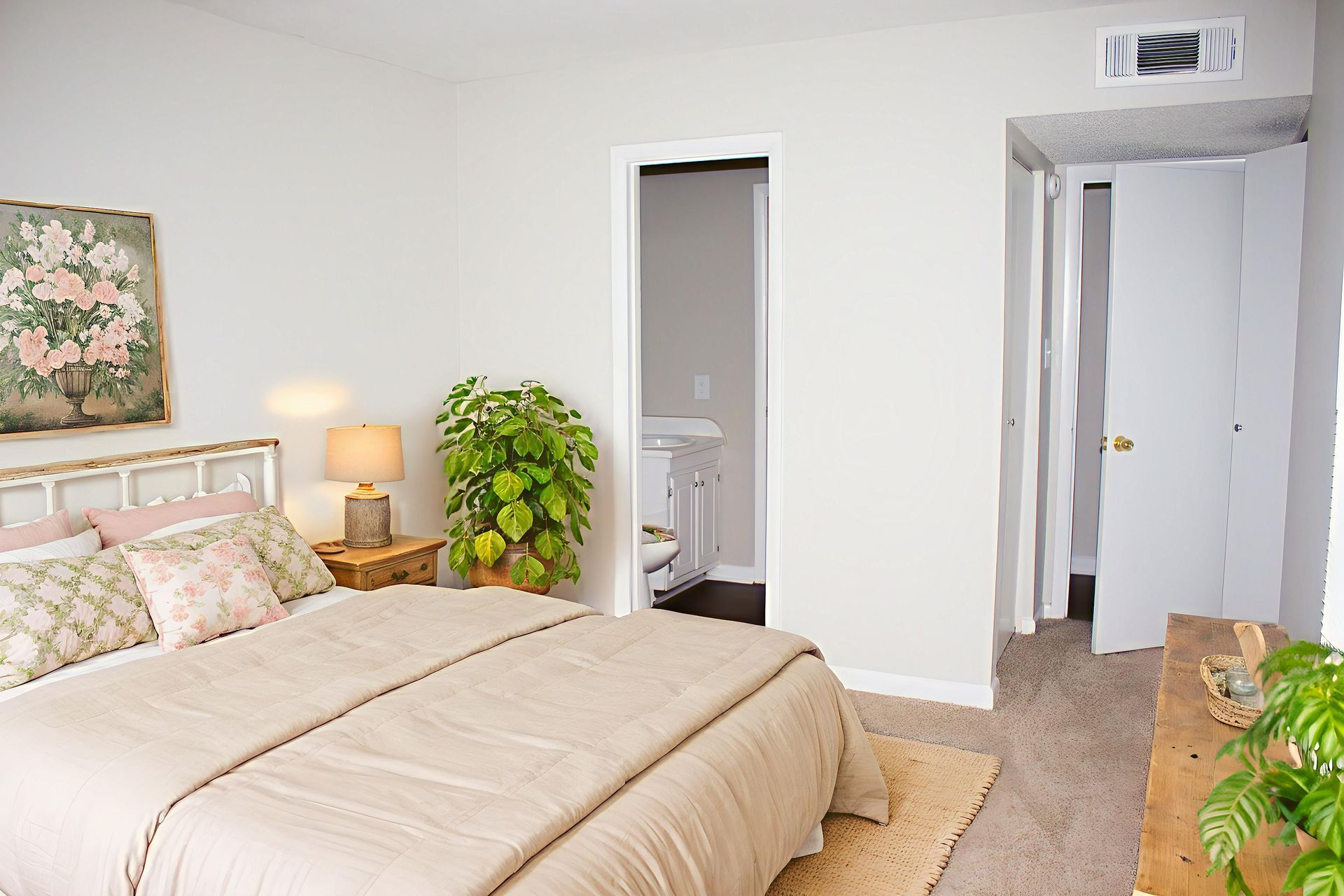 Spacious master bedroom 