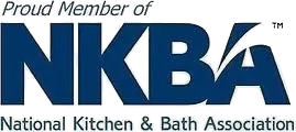 NKBA logo: navy letters with a curved accent on the