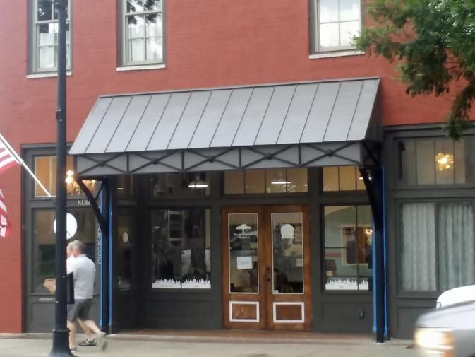 commercial metal canopies