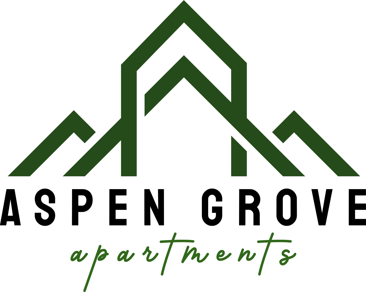 Aspen Grove Apartments Logo in Header - linked to home page