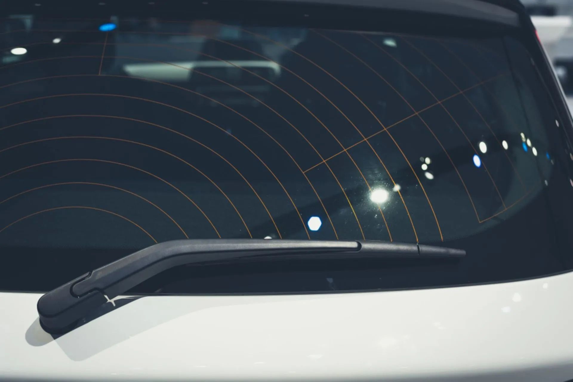 Close-up of a White Car's Rear Window — Southern Tablelands Windscreen Repairs in Marulan, NSW