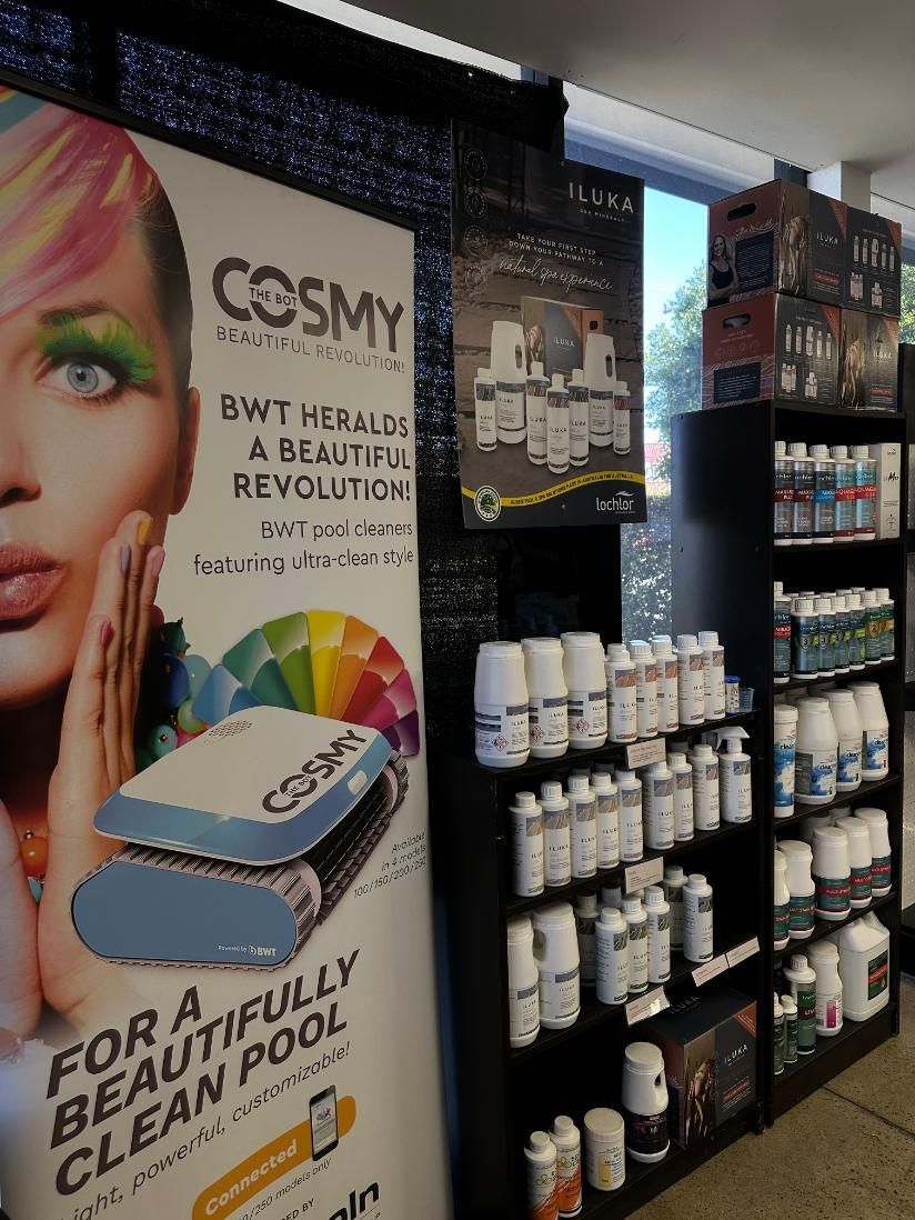 Store With a Sign That Says Cosmy for a Beautifully Clean Pool — Tweed Pool Shop in Tweed Heads South, NSW