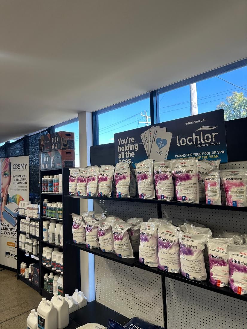 Store Filled With Lots of Bags — Tweed Pool Shop in Tweed Heads South, NSW