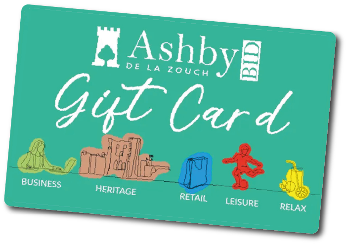 A green ashby de la zouch gift card