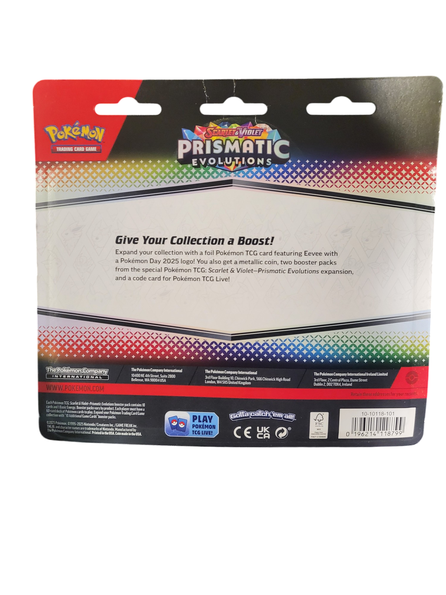Pokémon TCG: Prismatic Evolutions 2-Pack Blister (Eevee Promo)