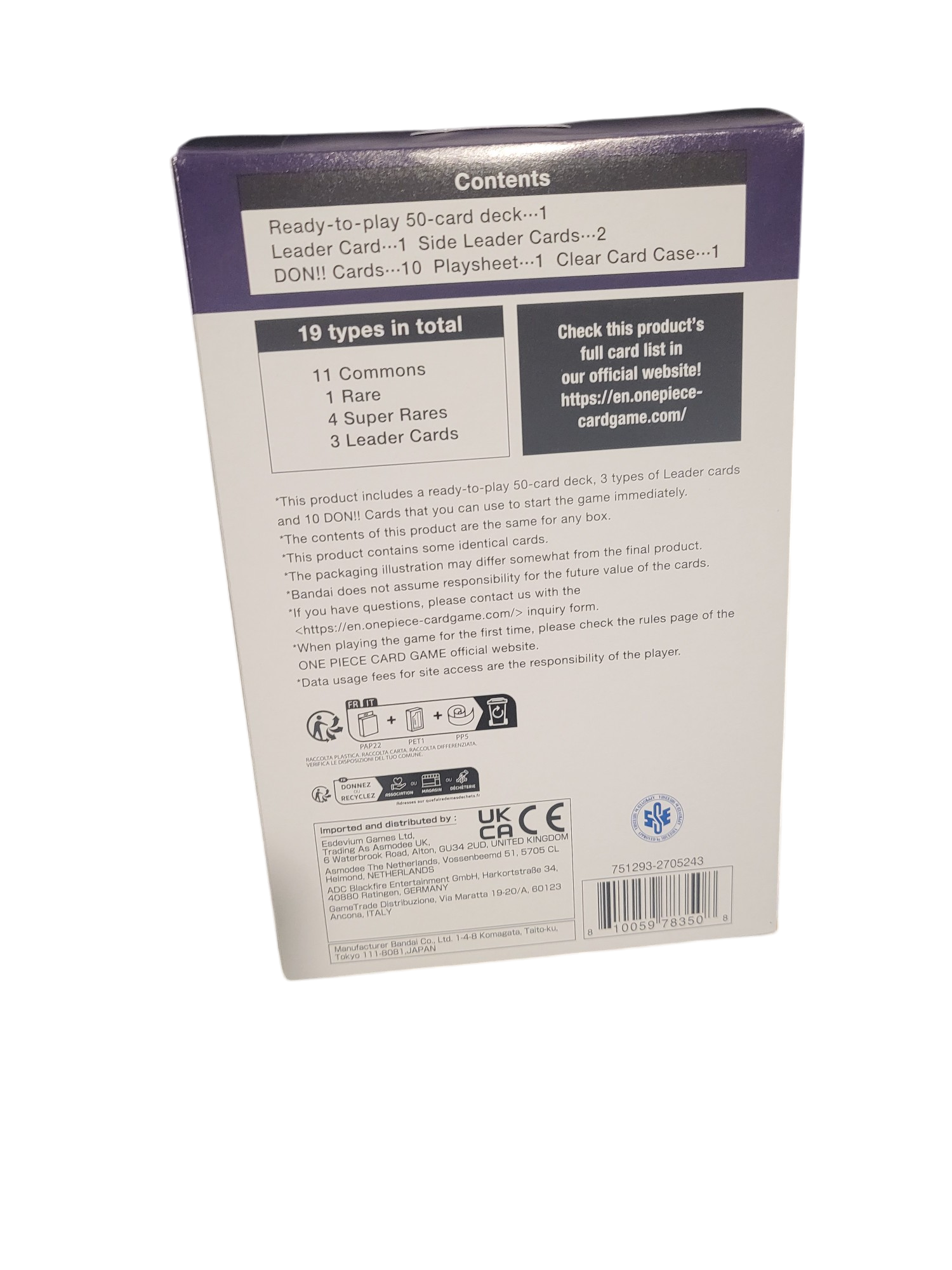 Ultra Deck: The Three Captains Display