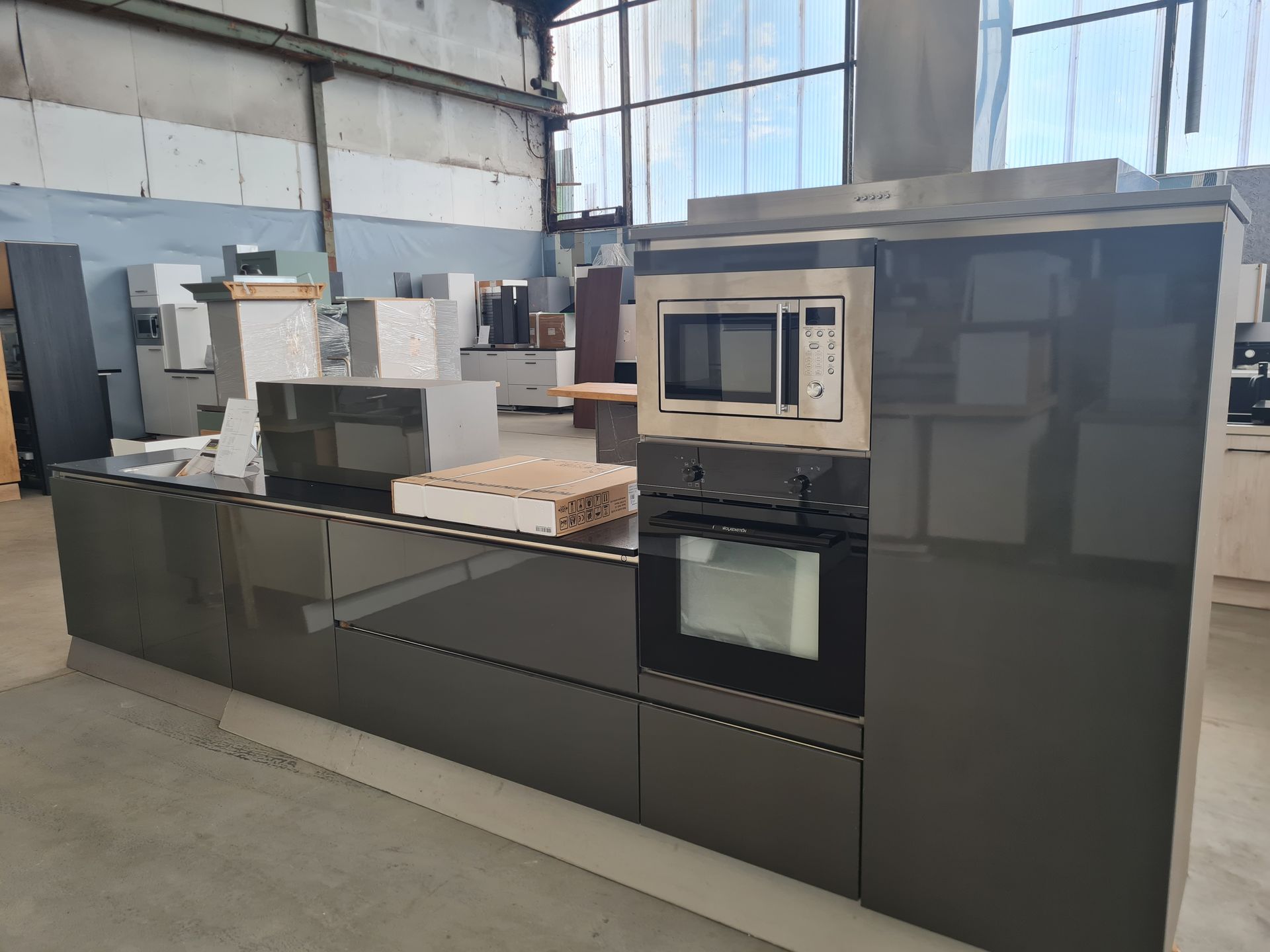 Küche Graphitglanz 8335