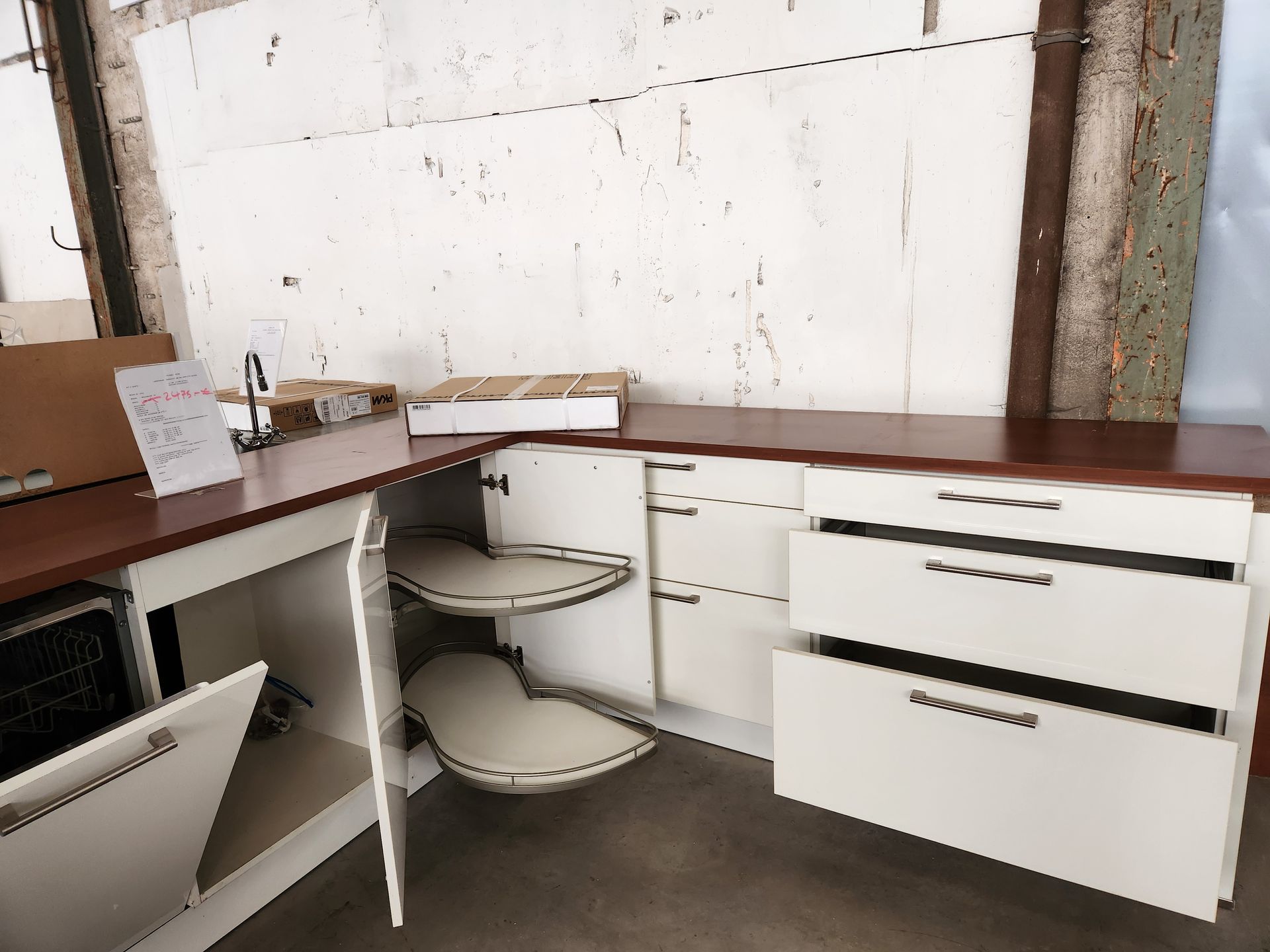 Küche Kastanienrot 4322