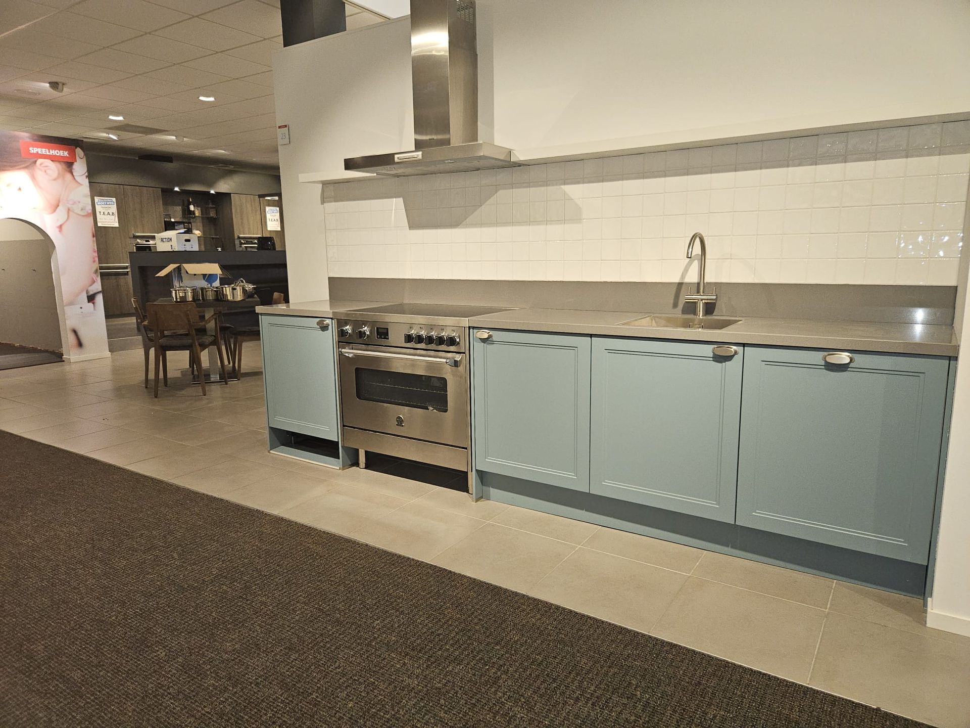 Küche Himmelblau & Küstenstil 5539