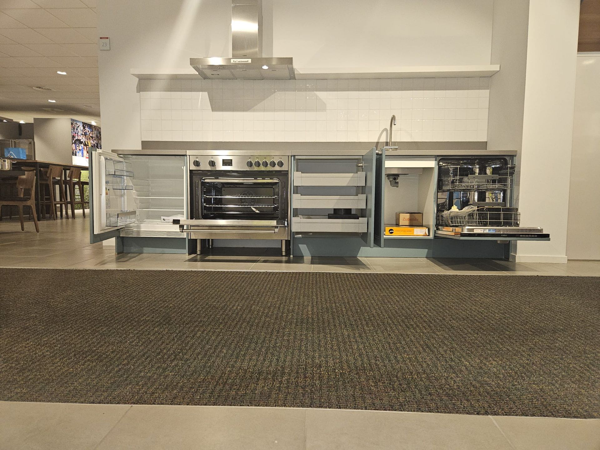 Küche Himmelblau & Küstenstil 5539