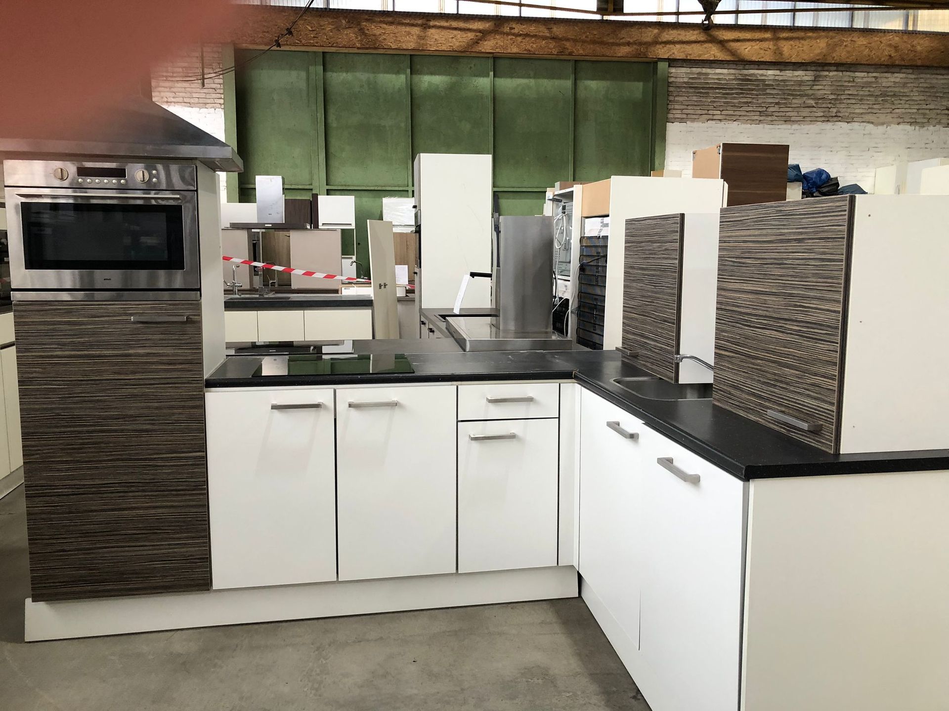 Küche Grauholz & Weißglanz 5219