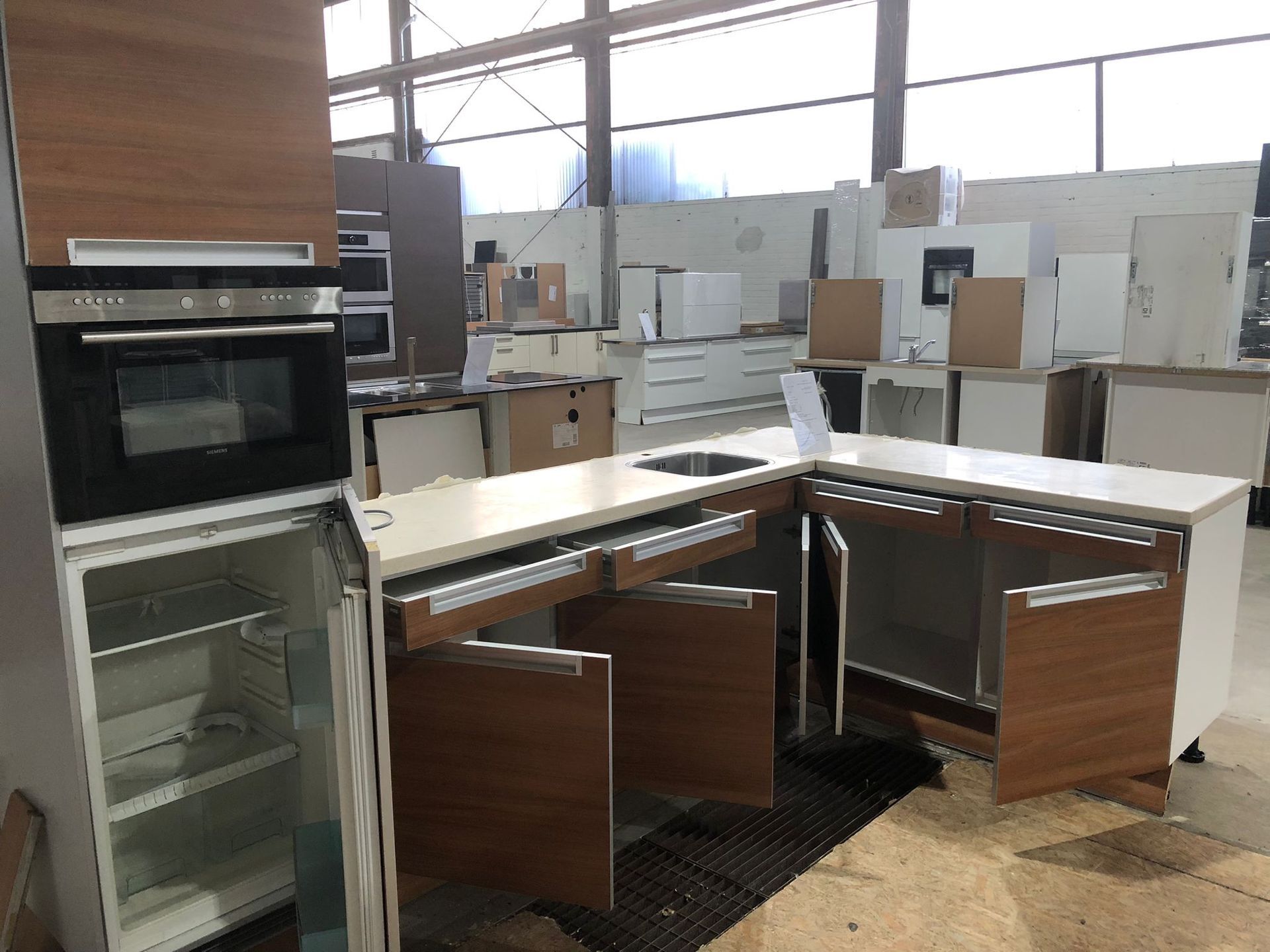 Küche Walnuss Eleganz 1201