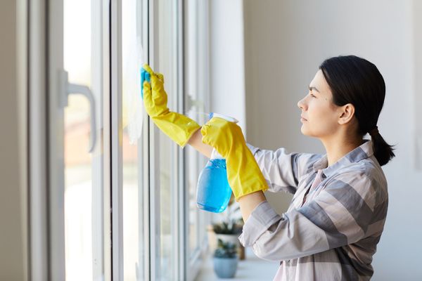 Cleaning The Window | Heber City, UT | High Mountain Cleaning, LLC