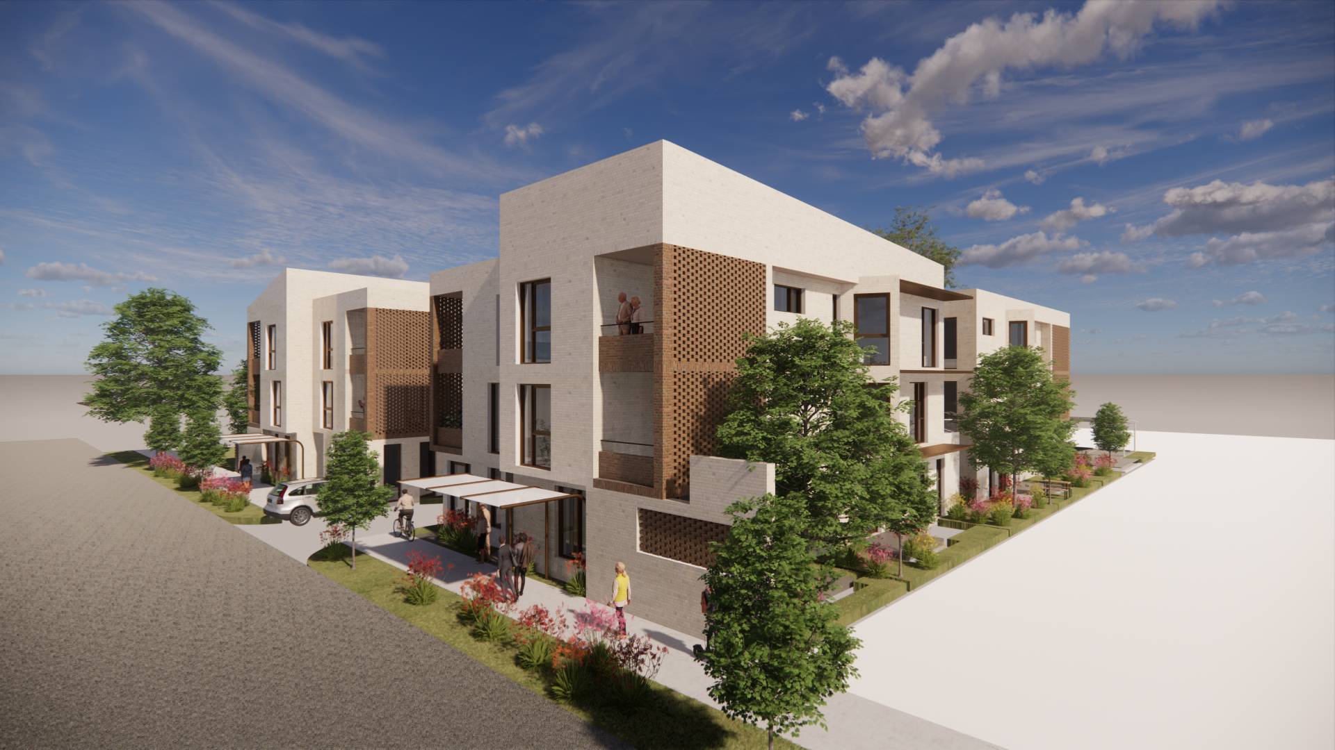 3D Render of Ilios Living accommodation for people with disabilities in Alfred Cove 