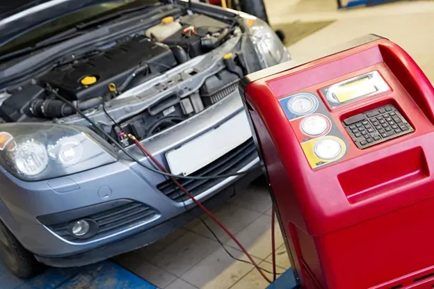Logbook Servicing a Car in A Workshop— Level Up Automotive In Unanderra, NSW