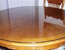 Table with Glass — Virginia Beach, VA — Atlantic Glass And Mirror Co. Inc.