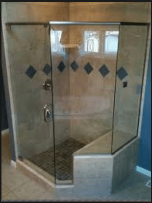 Enclosed Bathroom — Virginia Beach, VA — Atlantic Glass And Mirror Co. Inc.