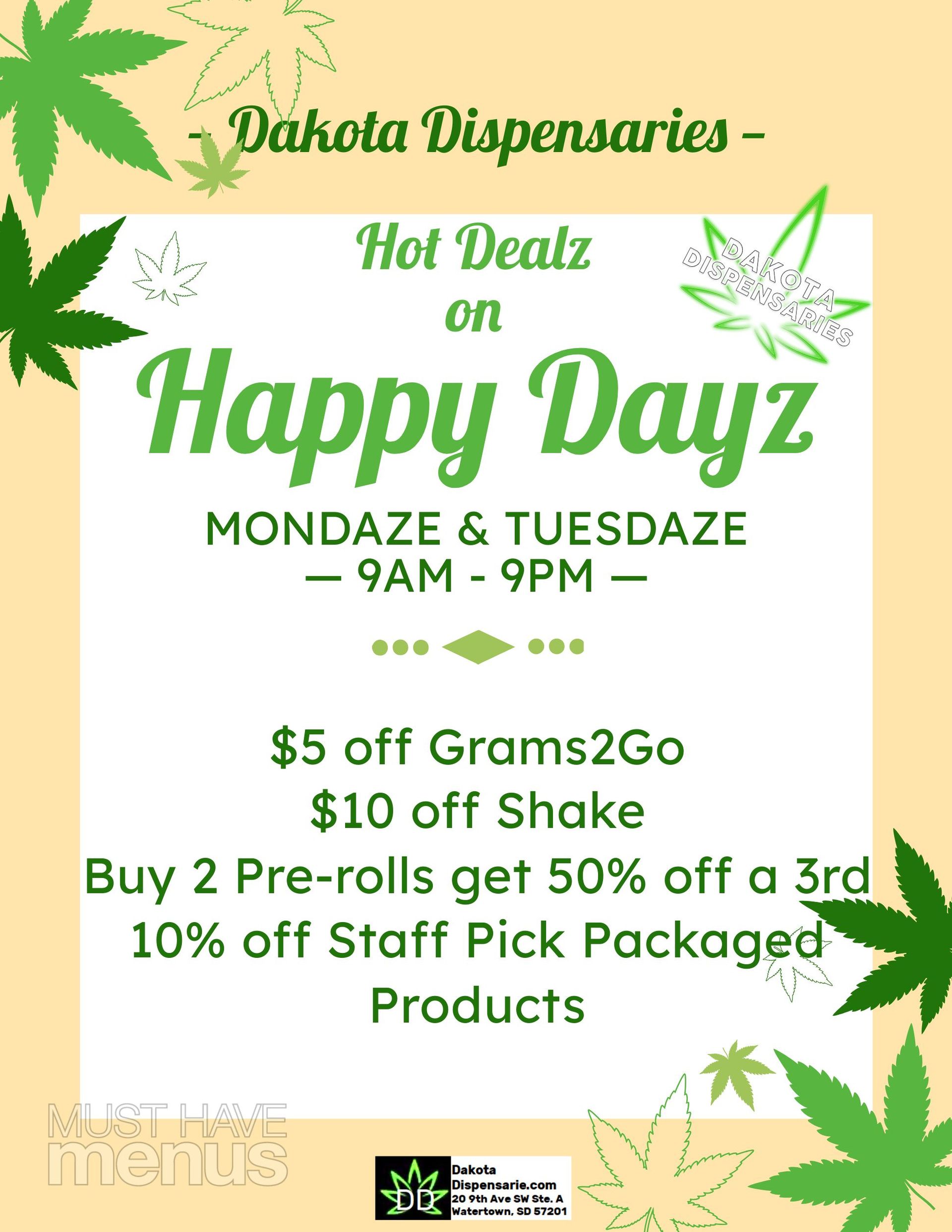 Medical Marijuana Dispensary Watertown, SD 6058806295