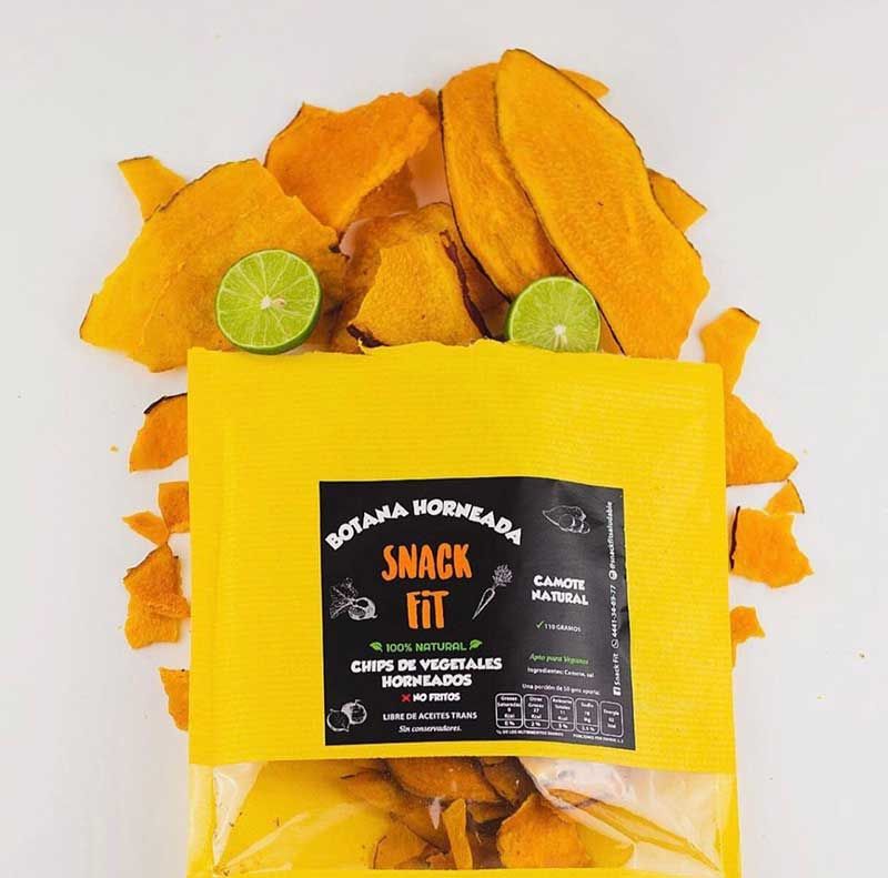 SnackFit Saludable - camote natural
