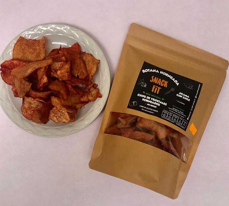 SnackFit Saludable - jícama chile