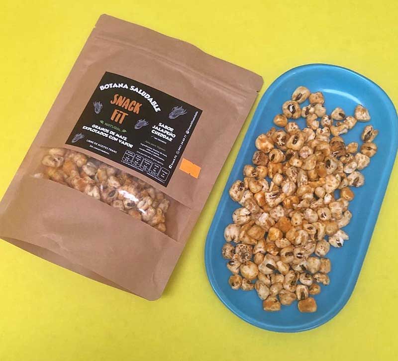 SnackFit Saludable - maíz jalapeño cheddar