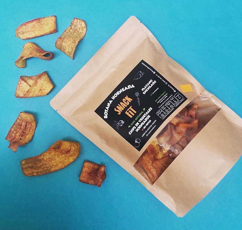 SnackFit Saludable - plátano enchilado