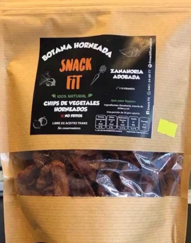 SnackFit Saludable  - zanahoria adobada