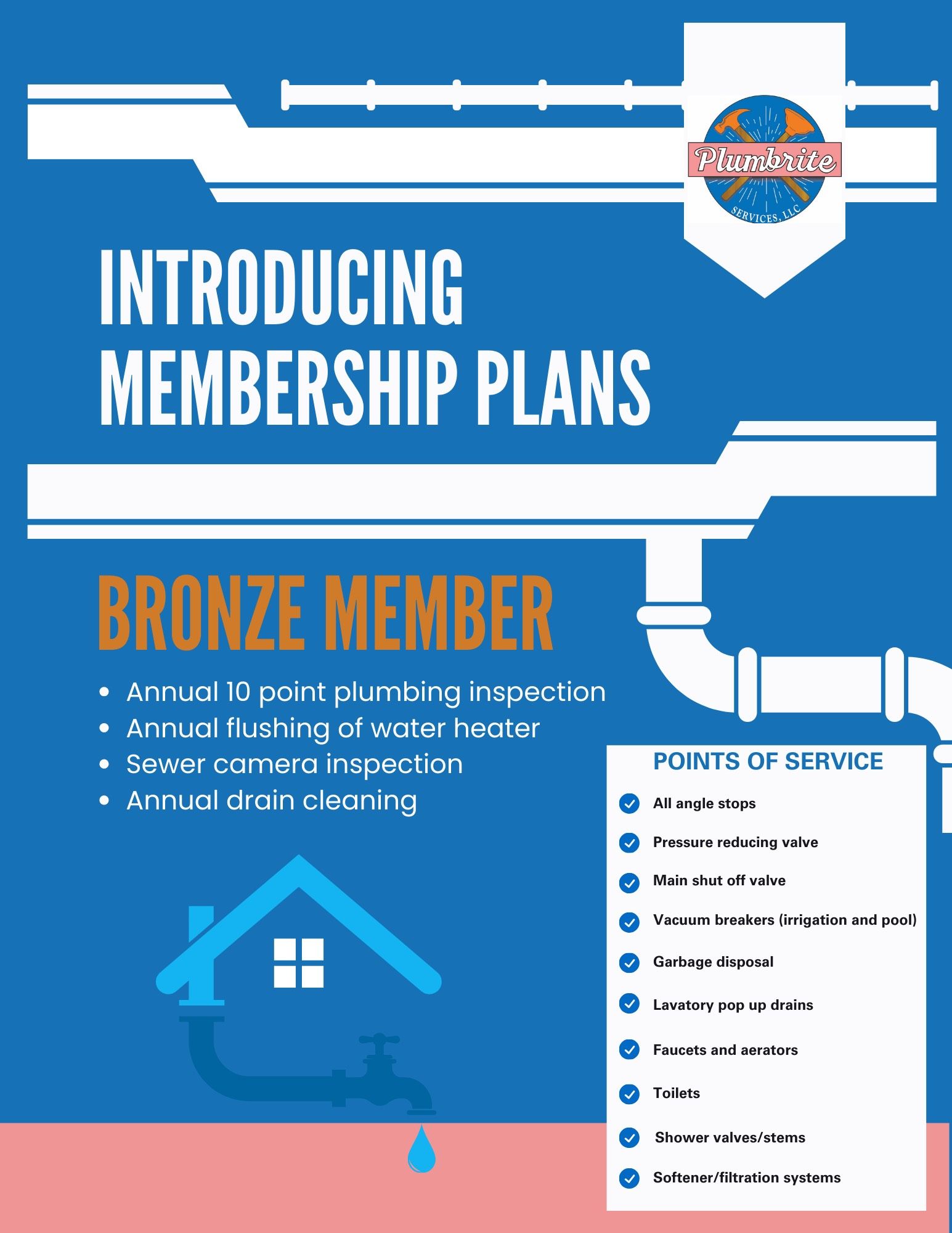 Bronze Membership Plan — Phoenix, AZ — Plumbrite Services LLC