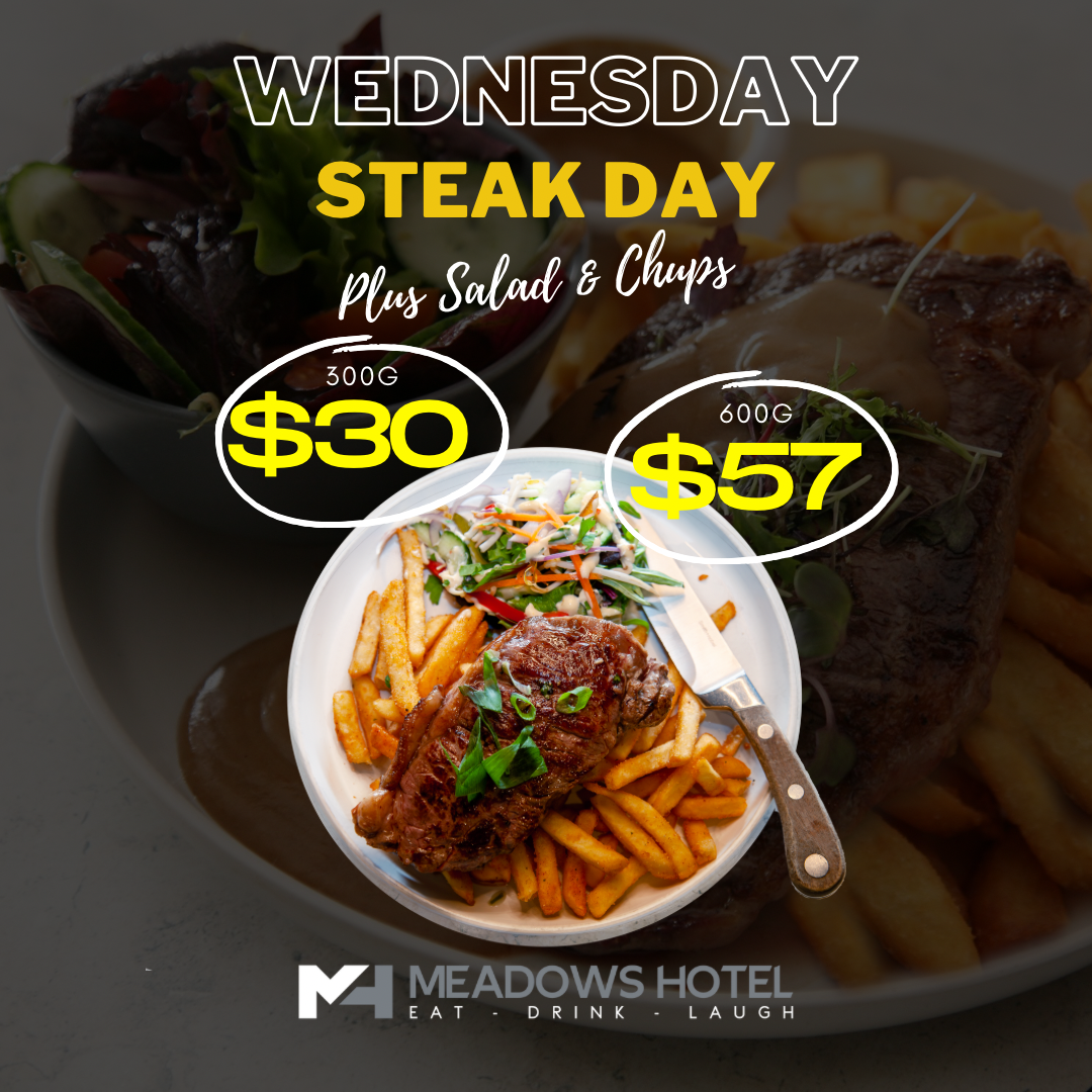 Meadows Hotel Steak night