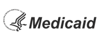 Medicaid logo: HHS symbol with text 