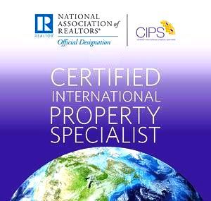 Certified International Property Specialist, CREA Affiliated 2024