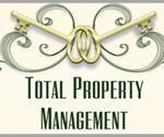 Total Property Management logo. Two keys with the words 