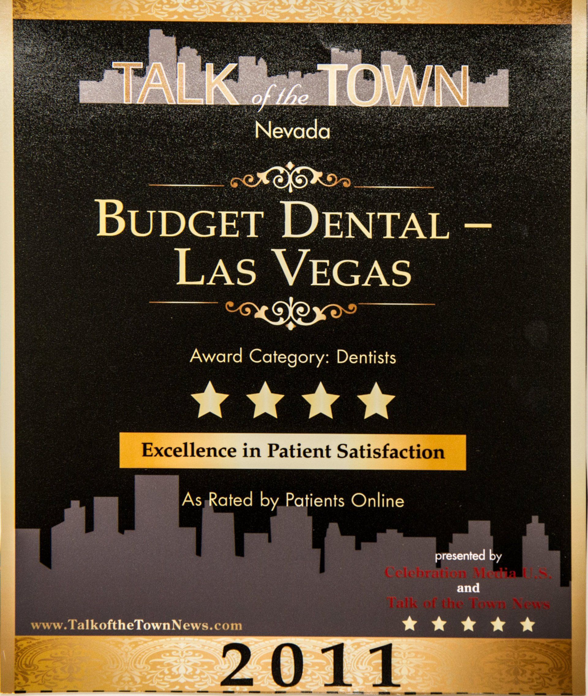 Talk of the Town Award