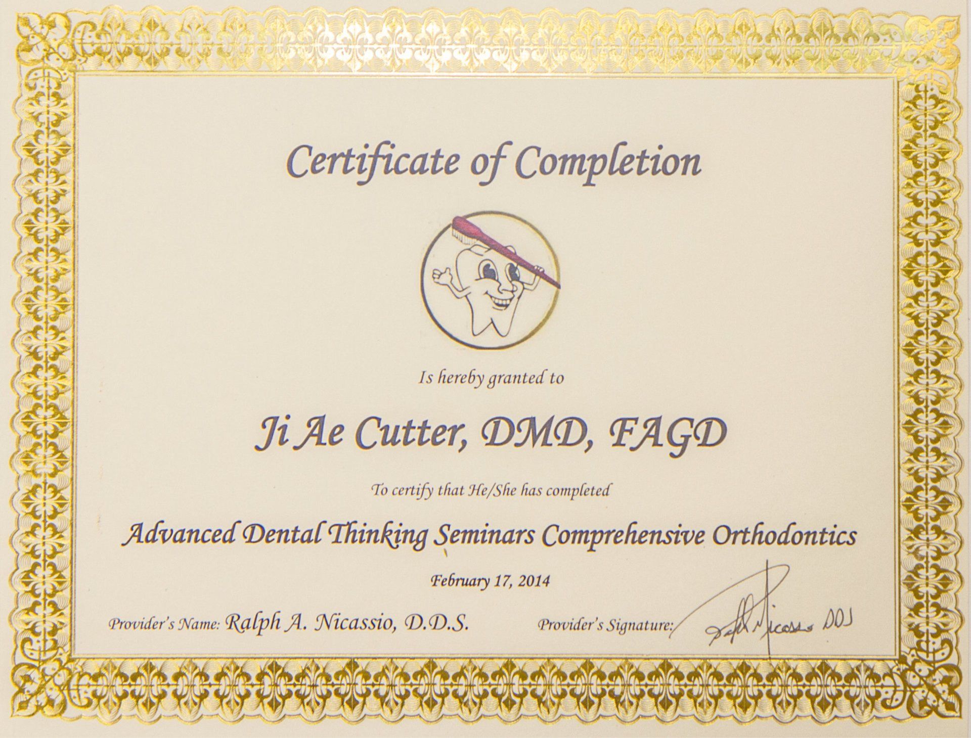 Advanced Dental Thinking Seminars Comprehensive Orthodontics Certificate